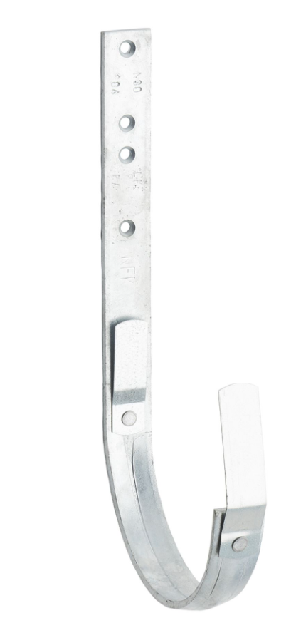 Rinnenhalter halbrund Titanzink