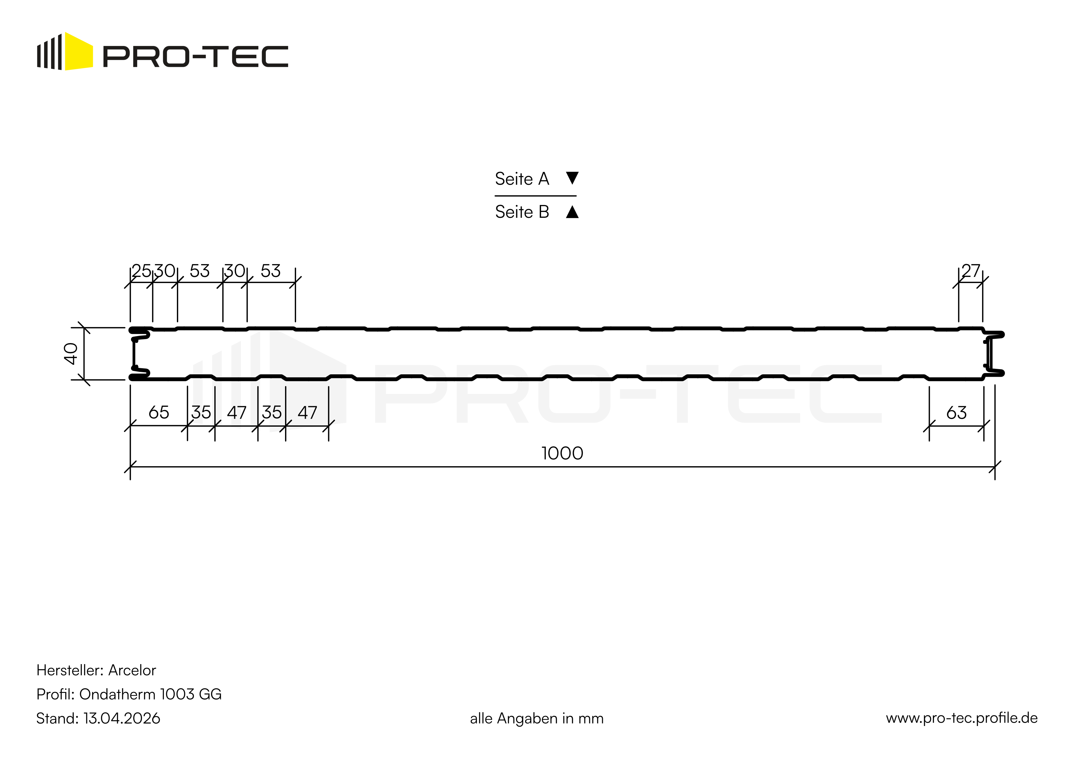 Wand-Sandwichpaneel 40 mm Kernstärke, RAL-Farbton 9002 (Grauweiß) - Bild 2