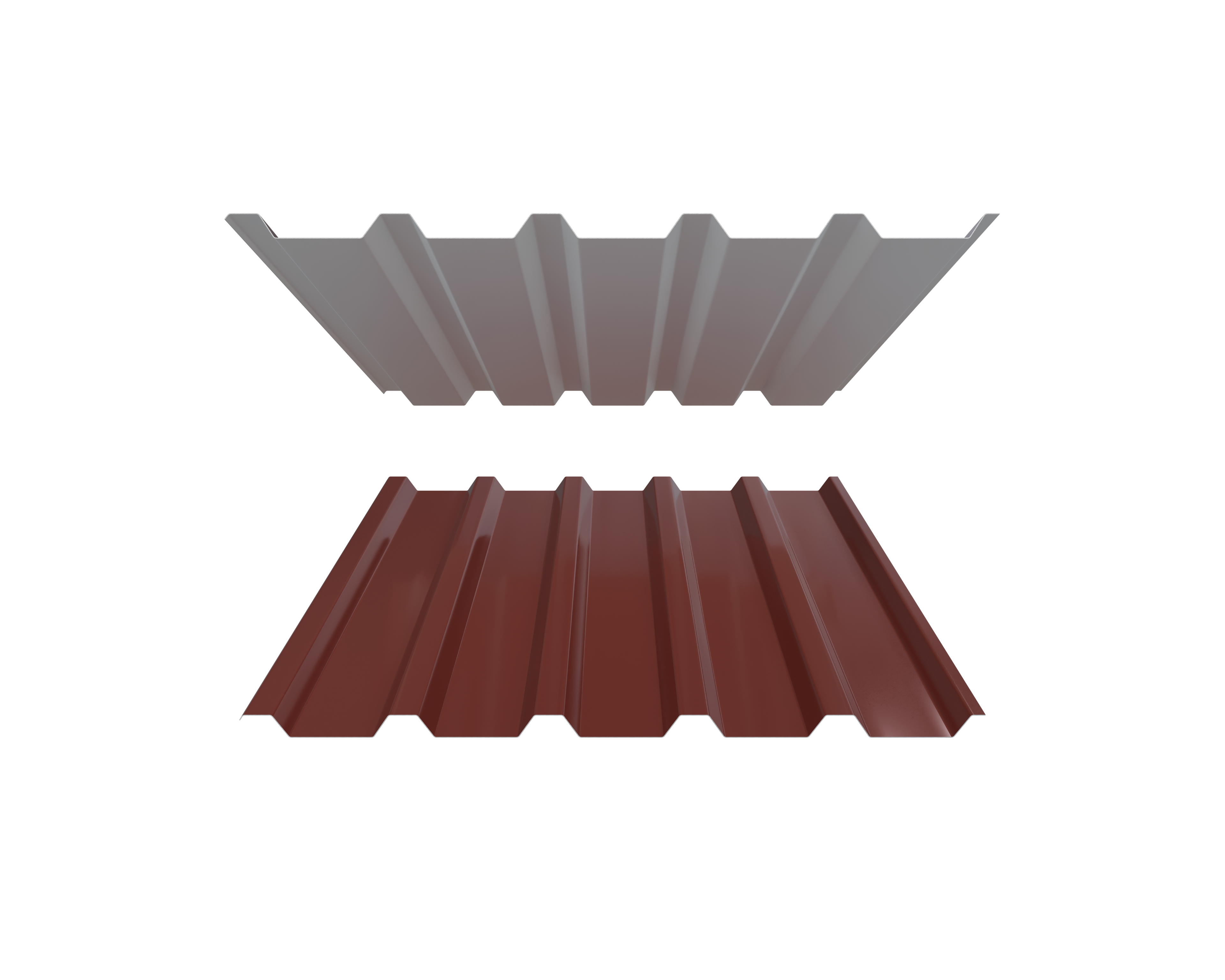 Trapezprofil 35/207 RAL 8012 / RSL